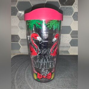 Simply Southern Flamingo Tumbler with Pink Lid